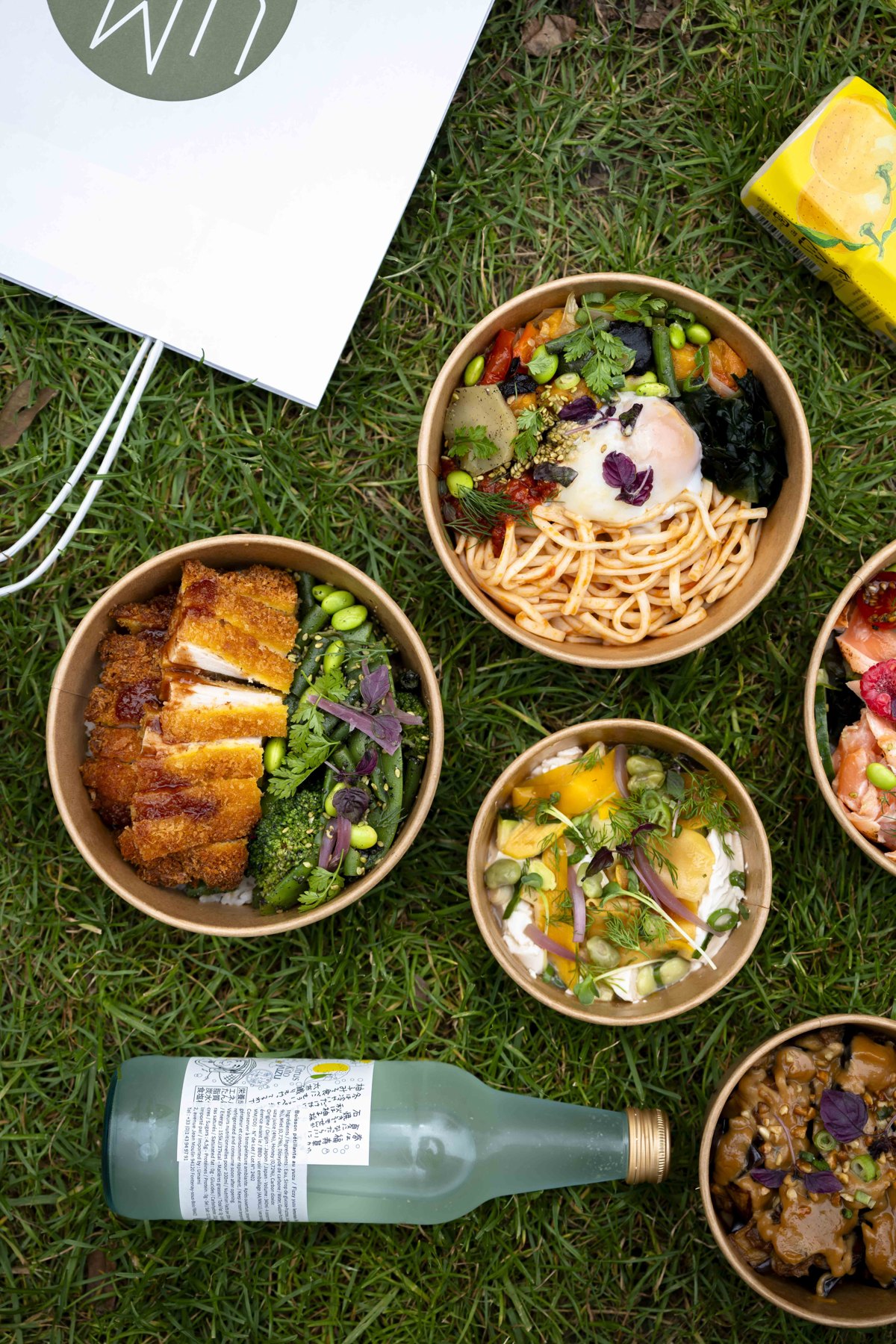 Bento préparé au Umami Matcha Café To Go
